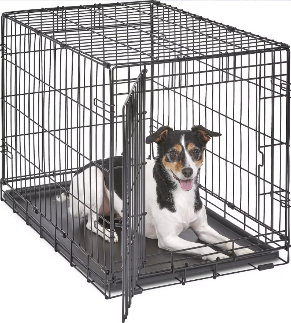 Single Door Collapsible Wire Dog Crate